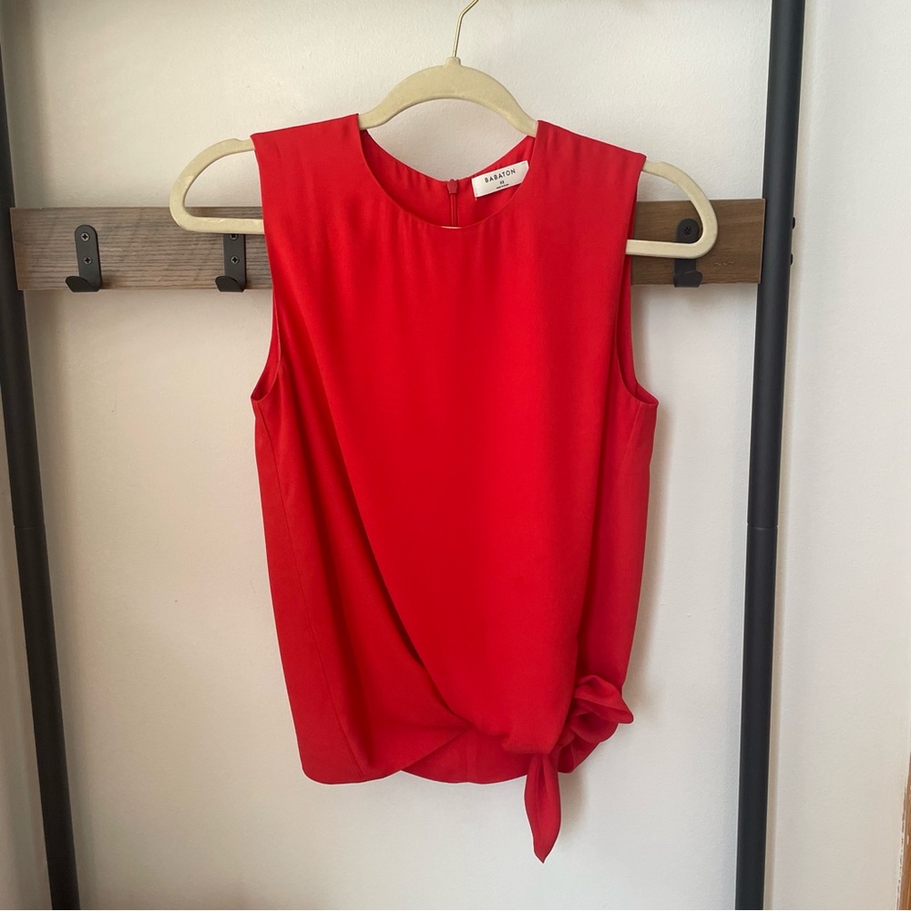 Babaton Hopkins Blouse Red - XS